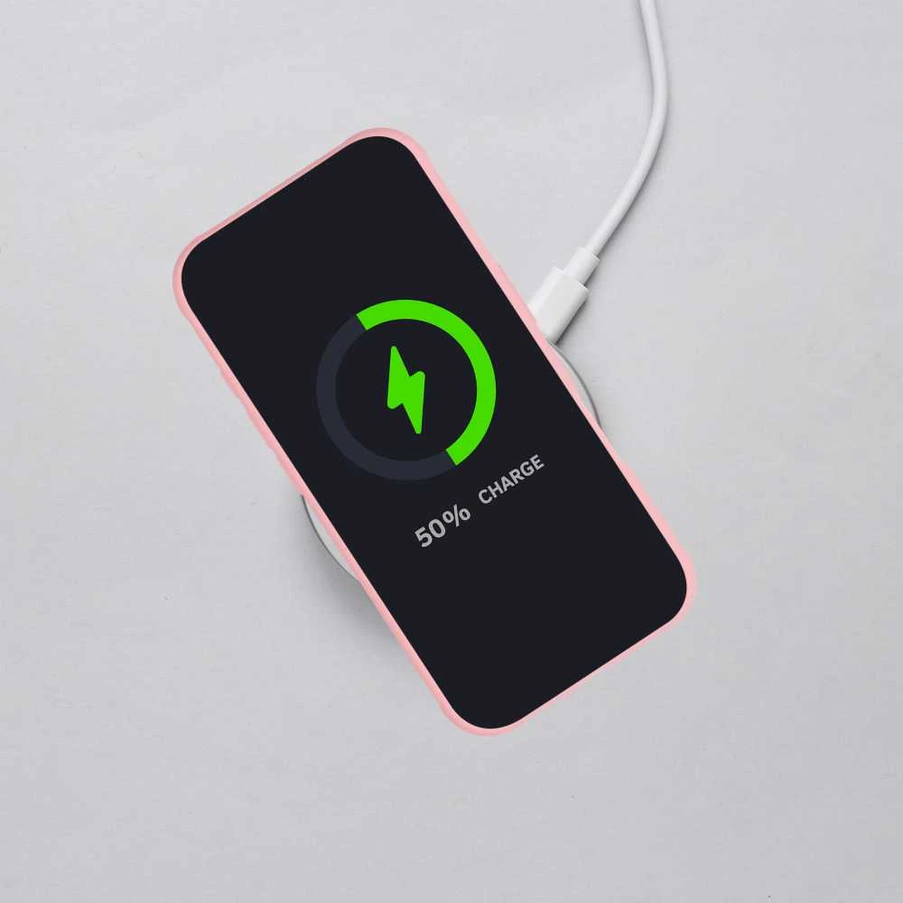 Oem FULL MATTE MAG COVER dėklas suderinamas su MagSafe skirtas Xiaomi Redmi Note 14 PRO 5G rožinės spalvos