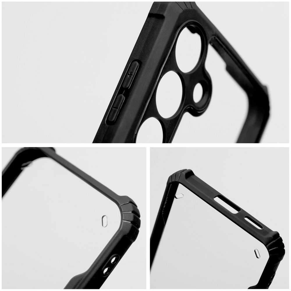Forcell Oem ANTI-DROP dėklas skirtas Xiaomi Redmi 14c juodos spalvos