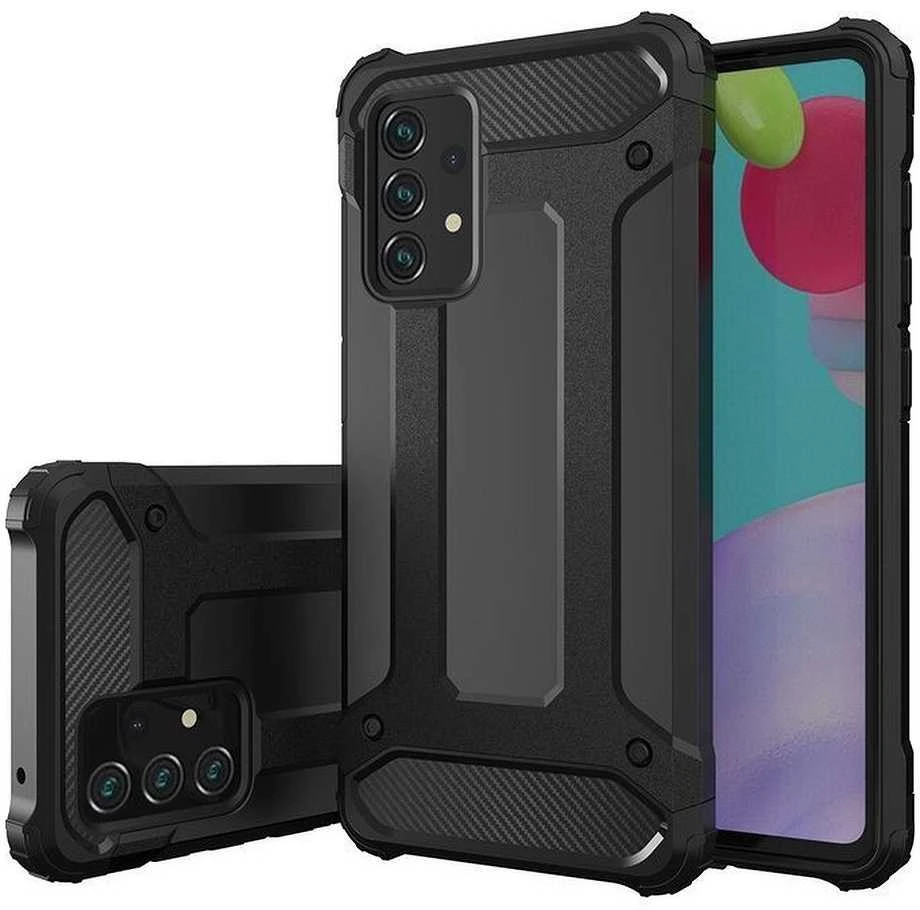Oem ARMOR dėklas skirtas Samsung Galaxy A52 5G / A52 LTE ( 4G ) / A52S juodos spalvos