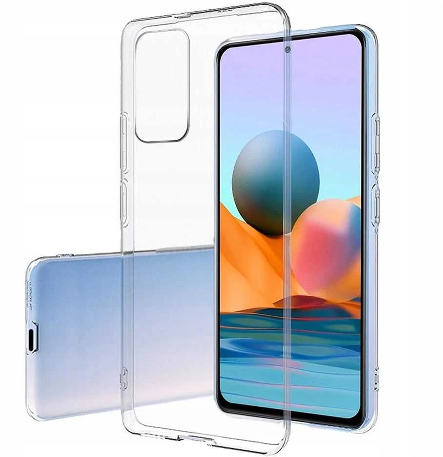 OEM ULTRA SLIM 0.5 mm GALINIS DĖKLAS Xiaomi Redmi Note 10 5G / Poco M3 Pro / Poco M3 Pro 5G skaidrus