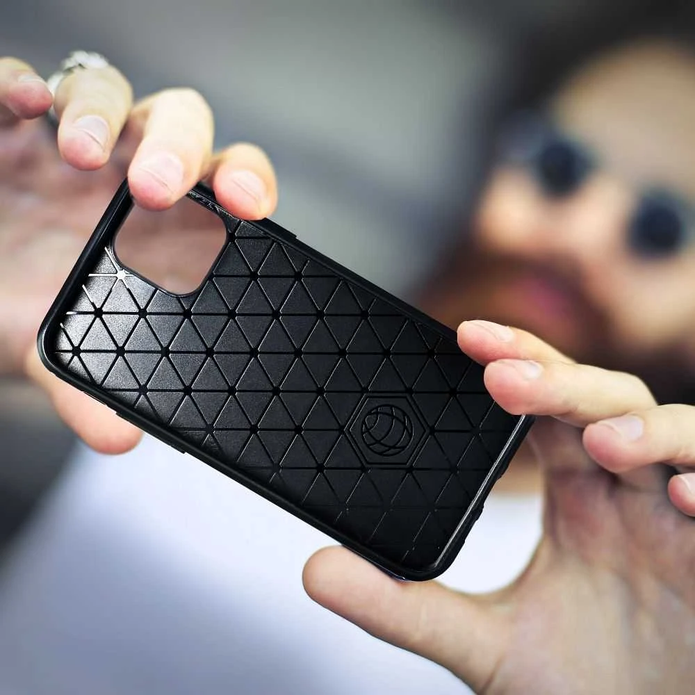 Dėklas Partner Tele.com Case Forcell CARBON SAMSUNG Galaxy M31 juoda