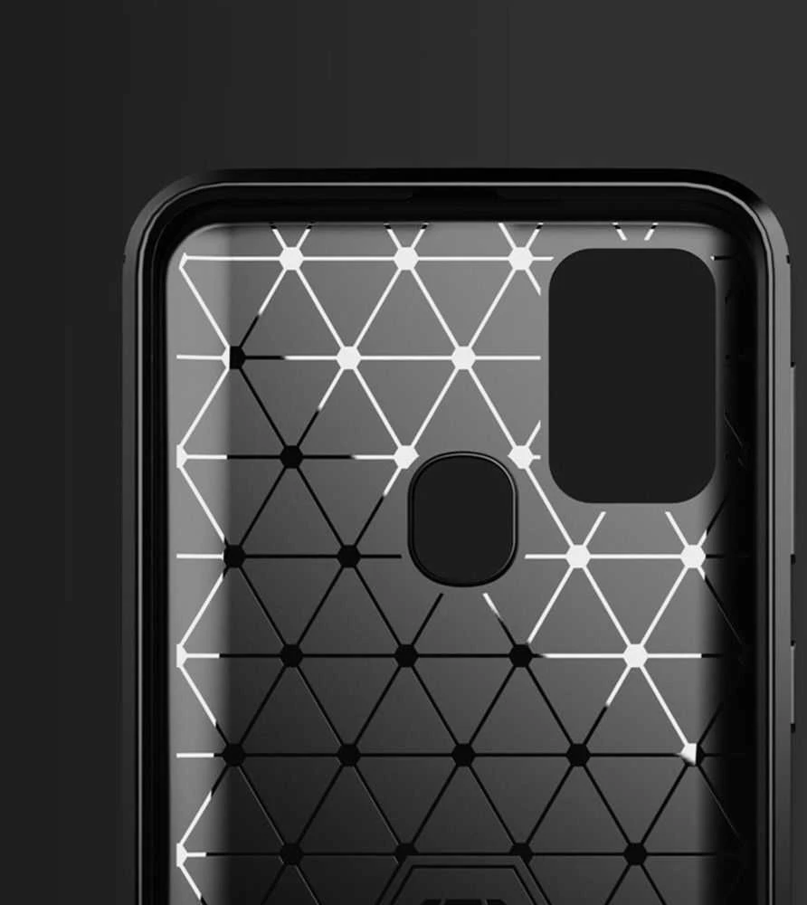 Dėklas Partner Tele.com Case Forcell CARBON SAMSUNG Galaxy M31 juoda