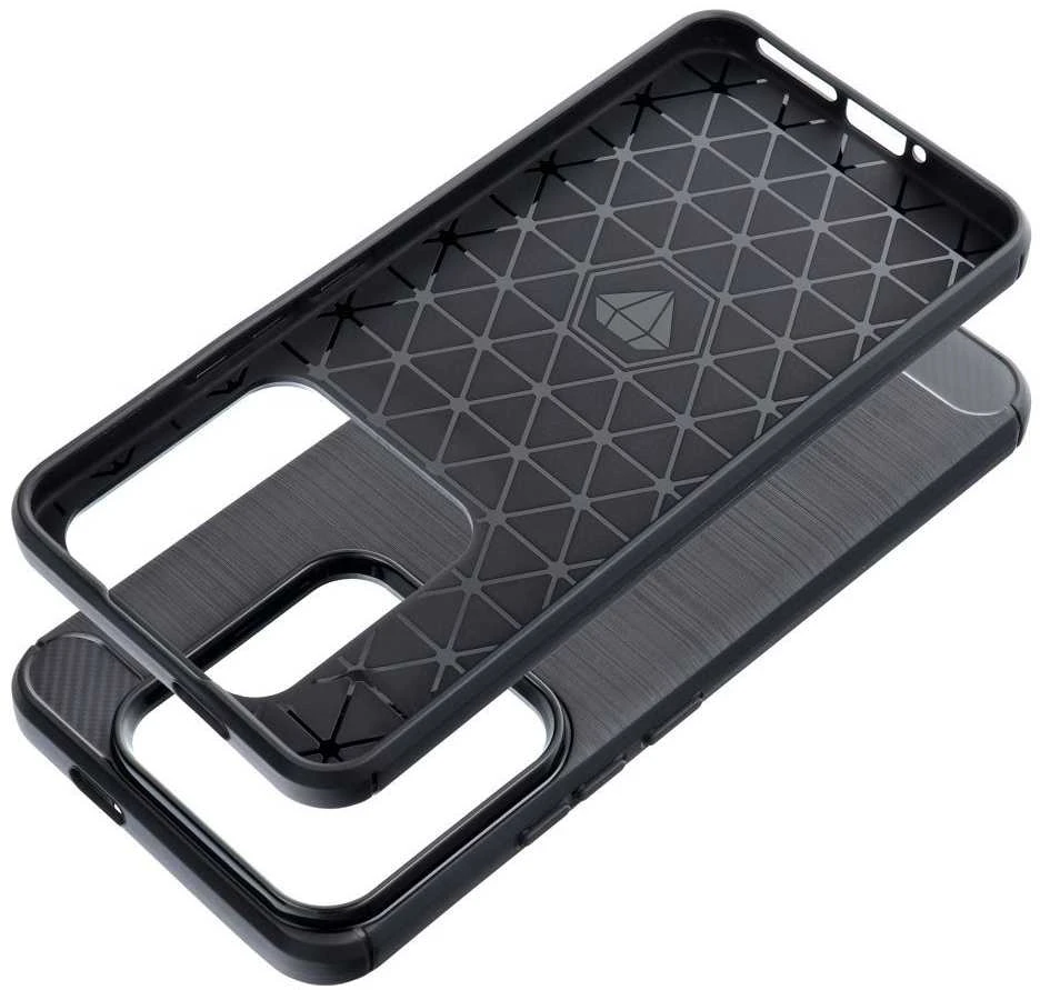 Oem CARBON dėklas skirtas Xiaomi 14 Pro juodos spalvos