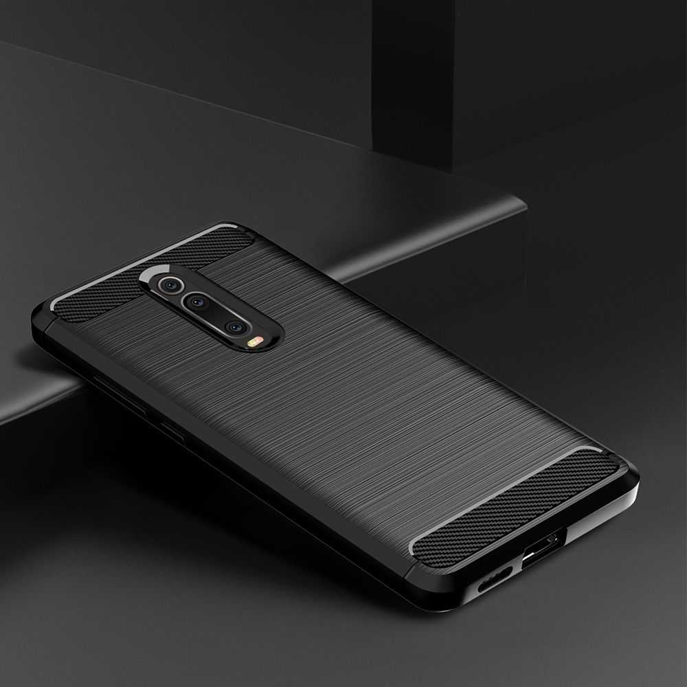 Oem CARBON dėklas skirtas Xiaomi Redmi 9T / Poco M3 juodos spalvos