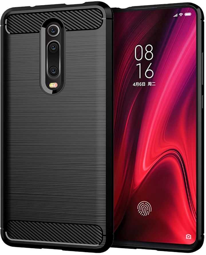 Oem CARBON dėklas skirtas Xiaomi Redmi 9T / Poco M3 juodos spalvos