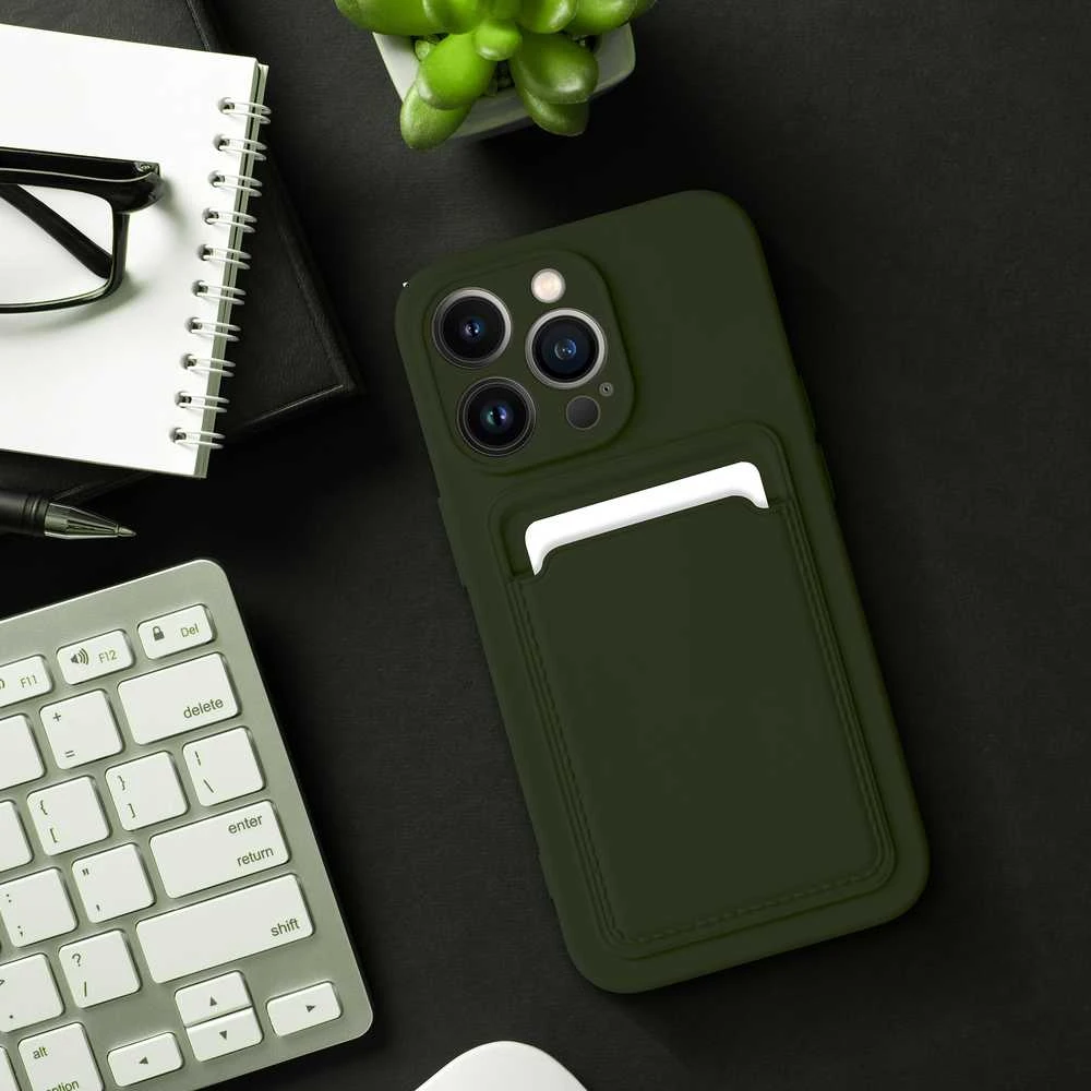 Forcell KORTELĖS DĖKLAS IPHONE 14 žalias