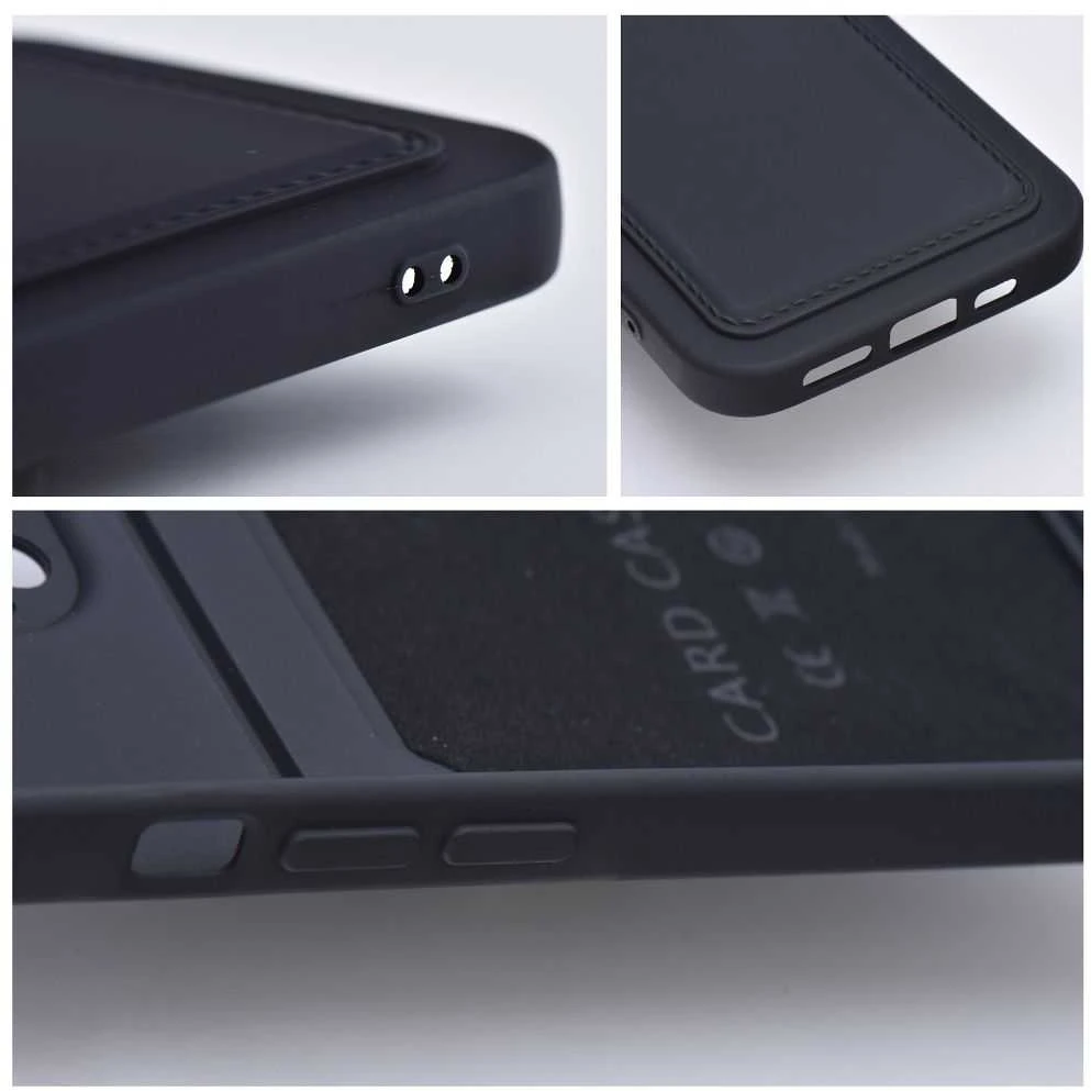 Oem Dėklas CARD skirtas Samsung Galaxy A35 5G juodos spalvos