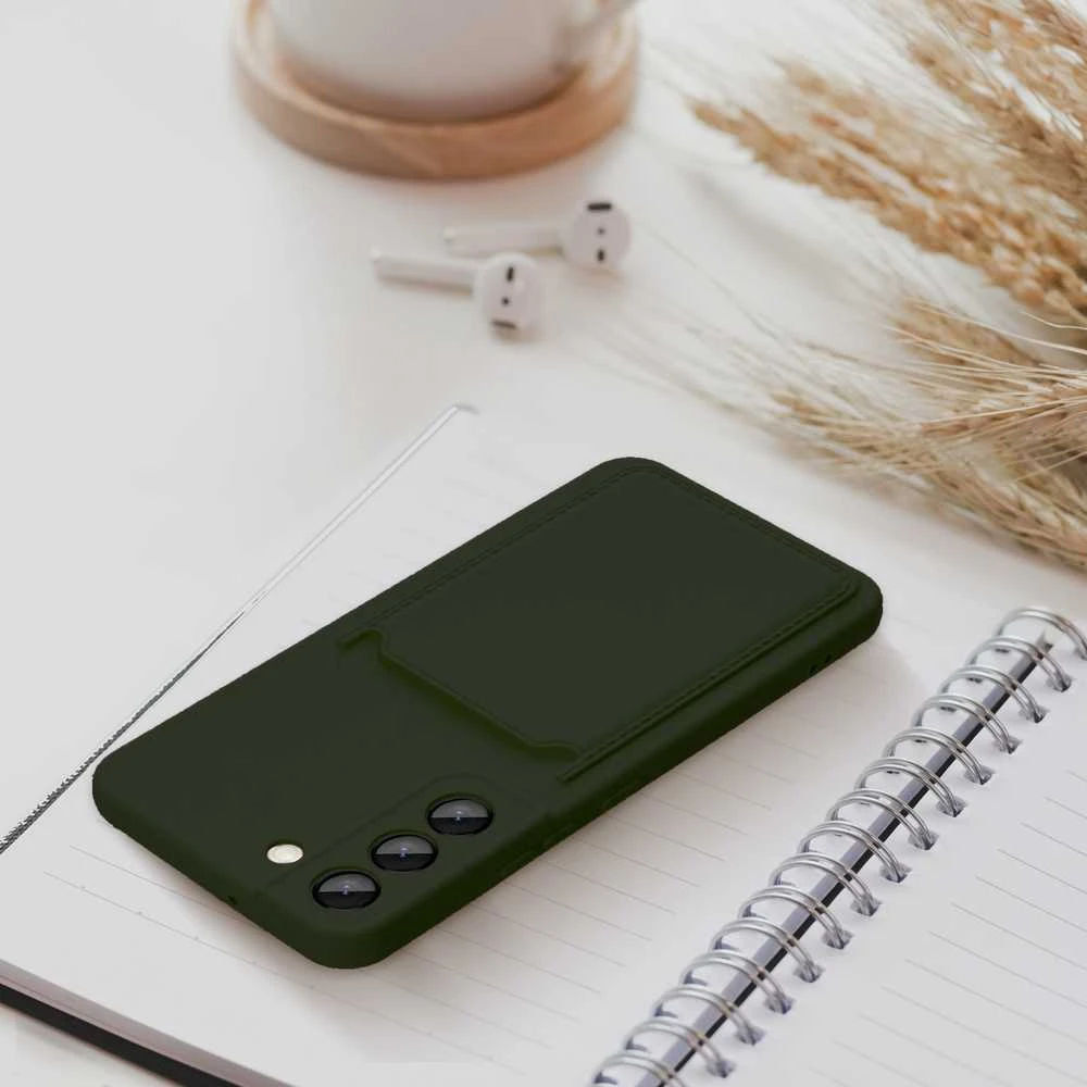 Oem Dėklas CARD skirtas Samsung Galaxy S24 Plus žalios spalvos
