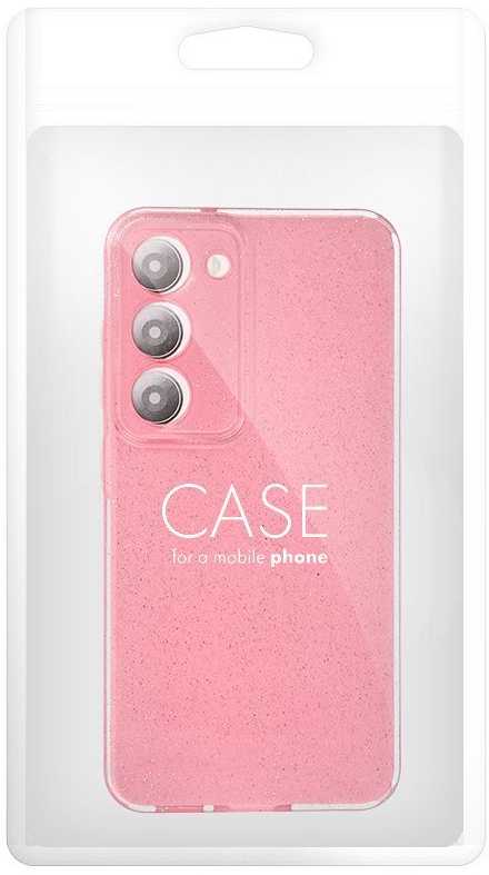 Dėklas Oem CLEAR CASE 2 mm BLINK skirtas Samsung Galaxy A05S rožinės spalvos