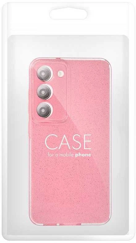 Dėklas Oem CLEAR CASE 2 mm BLINK skirtas Samsung Galaxy A55 5G rožinės spalvos