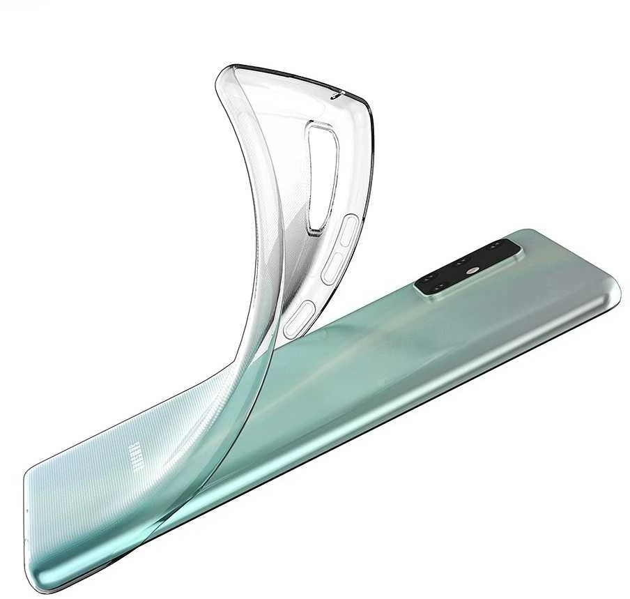Oem CLEAR dėklas 2 mm BOX skirtas Samsung Galaxy A71 skaidrus