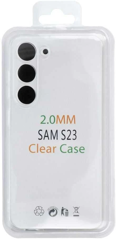 Oem Dėklas Clear 2mm Samsung S911 S23 skaidrus
