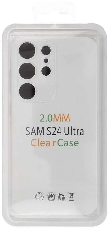 Oem Dėklas Clear 2mm Samsung S928 S24 Ultra skaidrus
