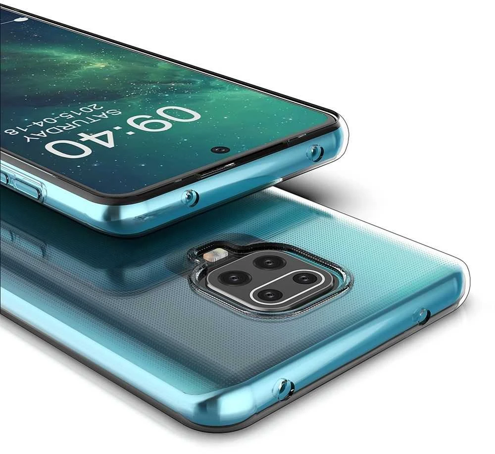 Oem CLEAR dėklas 2 mm BOX skirtas Xiaomi Redmi Note 9S / 9 Pro skaidrus