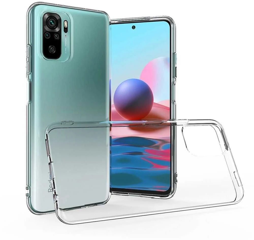 Oem CLEAR dėklas 2 mm BOX skirtas Xiaomi Redmi Note 10 / 10S skaidrus