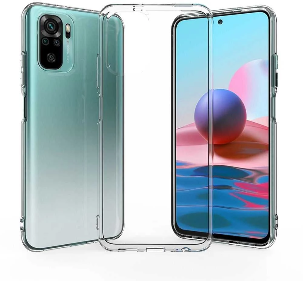 Oem CLEAR dėklas 2 mm BOX skirtas Xiaomi Redmi Note 10 / 10S skaidrus