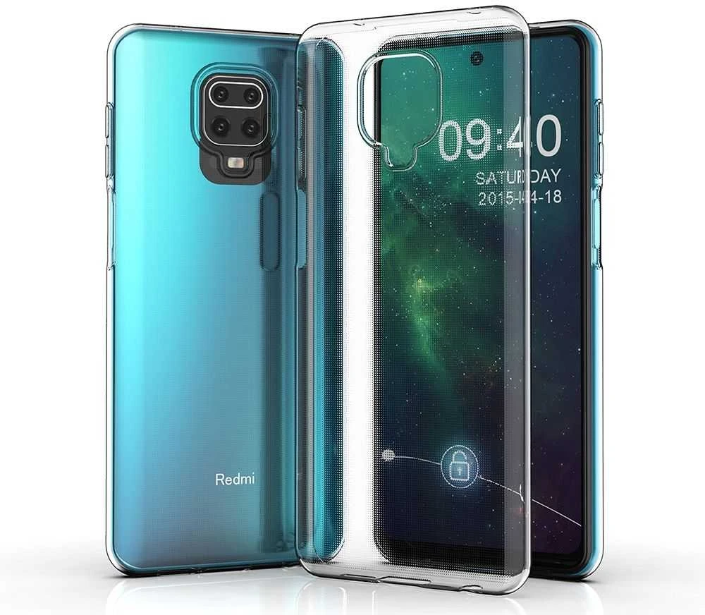 Oem CLEAR dėklas 2 mm BOX skirtas Xiaomi Redmi Note 9S / 9 Pro skaidrus
