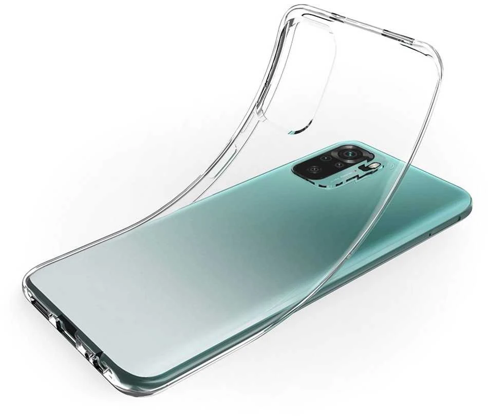Oem CLEAR dėklas 2 mm BOX skirtas Xiaomi Redmi Note 10 / 10S skaidrus