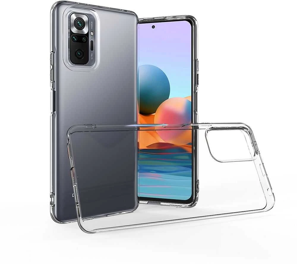 Oem CLEAR dėklas 2 mm BOX skirtas Xiaomi Redmi Note 10 Pro / Note 10 Pro Max skaidrus