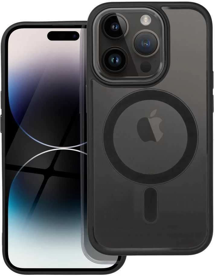 Oem Dėklas Color Edge Mag Cover (MagSafe) skirtas iPhone 14 Pro juodas