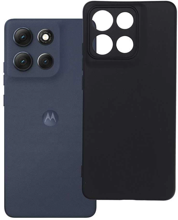 Dėklas Oem Matinis case for MOTOROLA G86 5G juodas