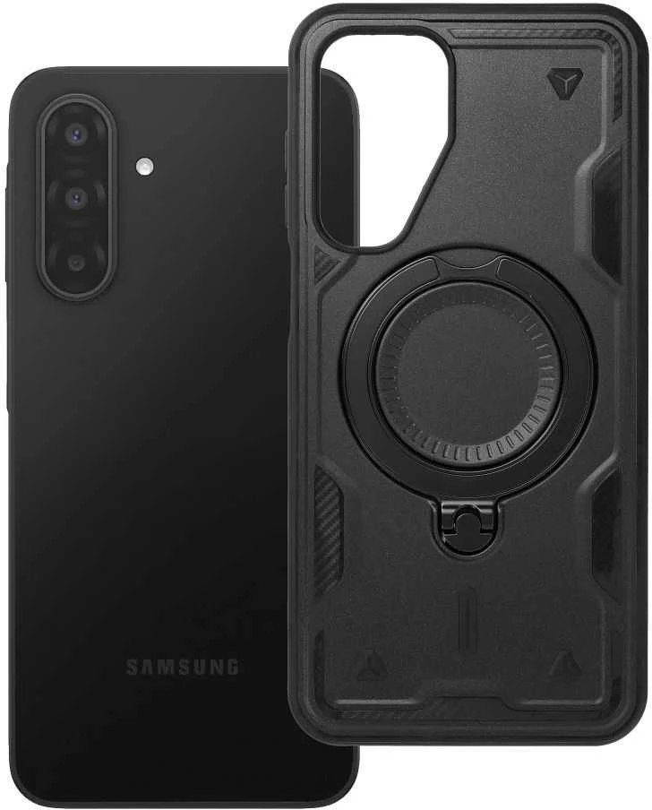 Oem FROST ARMOR dėklas SAMSUNG A17 telefonui, juodas