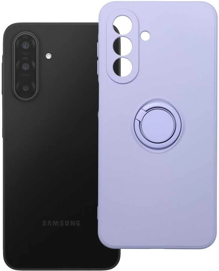Oem SILIKONINIS ŽIEDO Dėklas SAMSUNG A17 violetinis