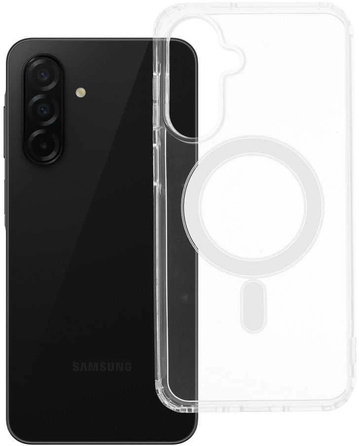 Oem CLEAR MAG COVER (MID) dėklas suderinamas su MagSafe skirtas Samsung Galaxy A26 skaidrus