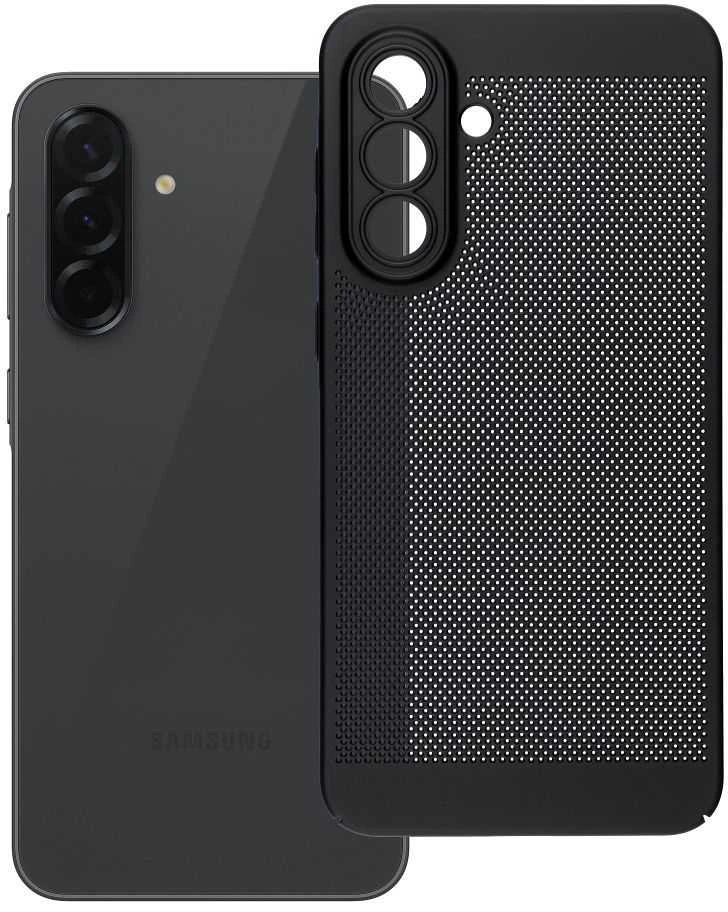 Oem BREEZY dėklas skirtas Samsung Galaxy A36 5G juodos spalvos
