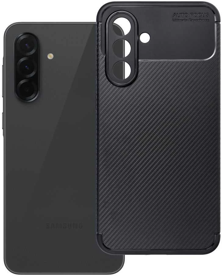 Oem Dėklas CARBON PREMIUM skirtas Samsung Galaxy A36 5G juodos spalvos