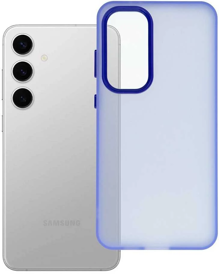 Oem SAPPY Dėklas skirtas Samsung Galaxy S24 FE mėlynos spalvos