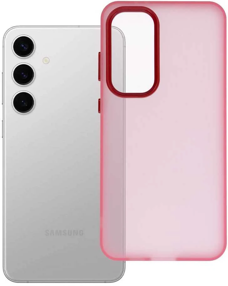 Oem SAPPY Dėklas skirtas Samsung Galaxy S24 FE rožinės spalvos