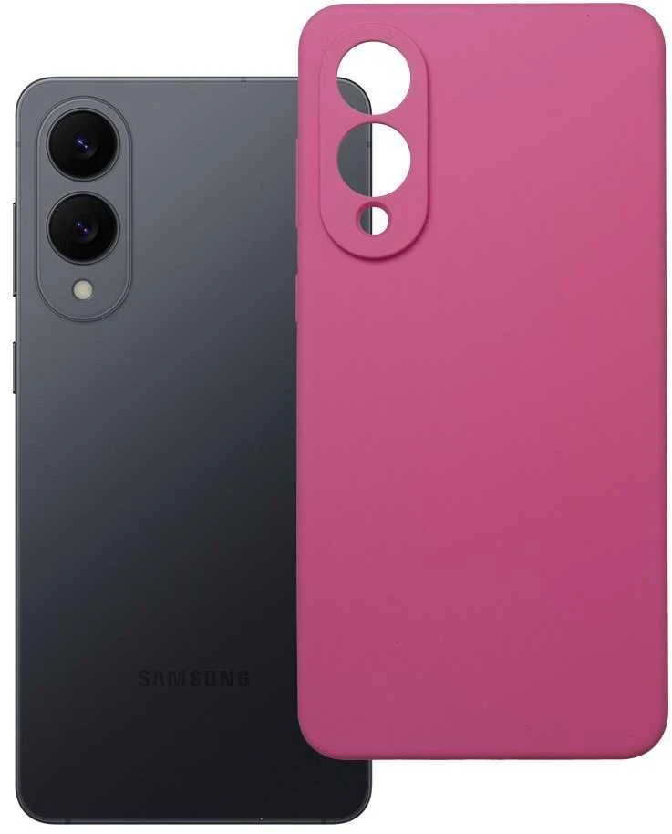 Oem Dėklas SILICONE 2mm skirtas Samsung Galaxy S25 Edge rožinės spalvos