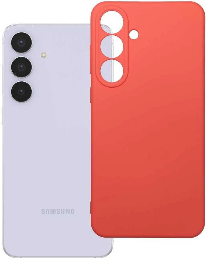 Oem Silikoninis dėklas, skirtas „Samsung S25 FE Peach“