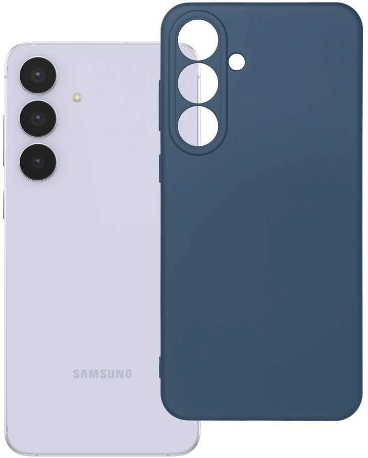 Oem SAMSUNG S25 FE silikoninis dėklas, mėlynas