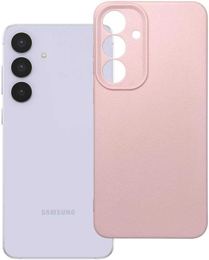 Oem SAMSUNG S25 FE SKIN dėklas šviesiai rožinis