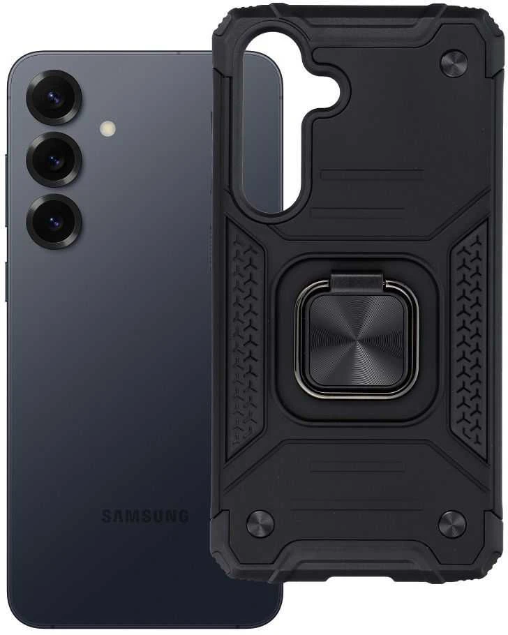 Oem NITRO dėklas skirtas Samsung Galaxy S25 juodos spalvos