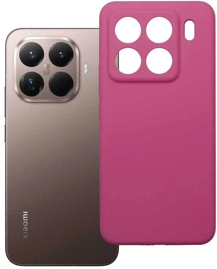 Oem Dėklas SILICONE 2mm skirtas Xiaomi 15 Pro rožinės spalvos