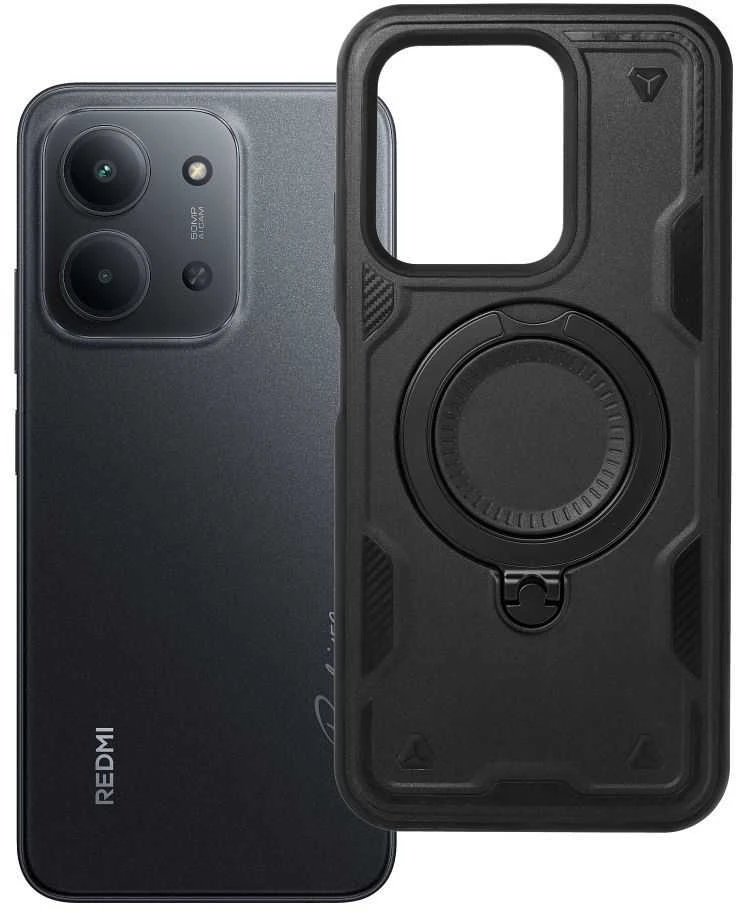 Oem FROST ARMOR dėklas, skirtas XIAOMI 15C, juodas