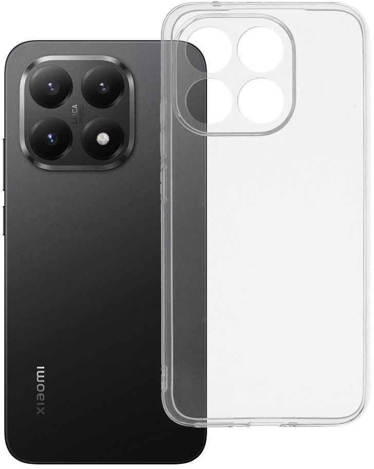 Oem SKAIDRUS DĖKLAS 2 mm, skirtas XIAOMI 15T (apsauga nuo kameros), skaidrus