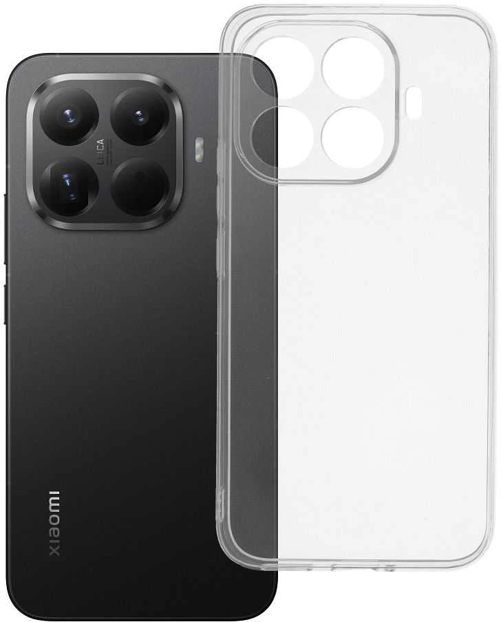 Oem SKAIDRUS DĖKLAS 2 mm, skirtas XIAOMI 15T PRO (apsauginė kamera), skaidrus