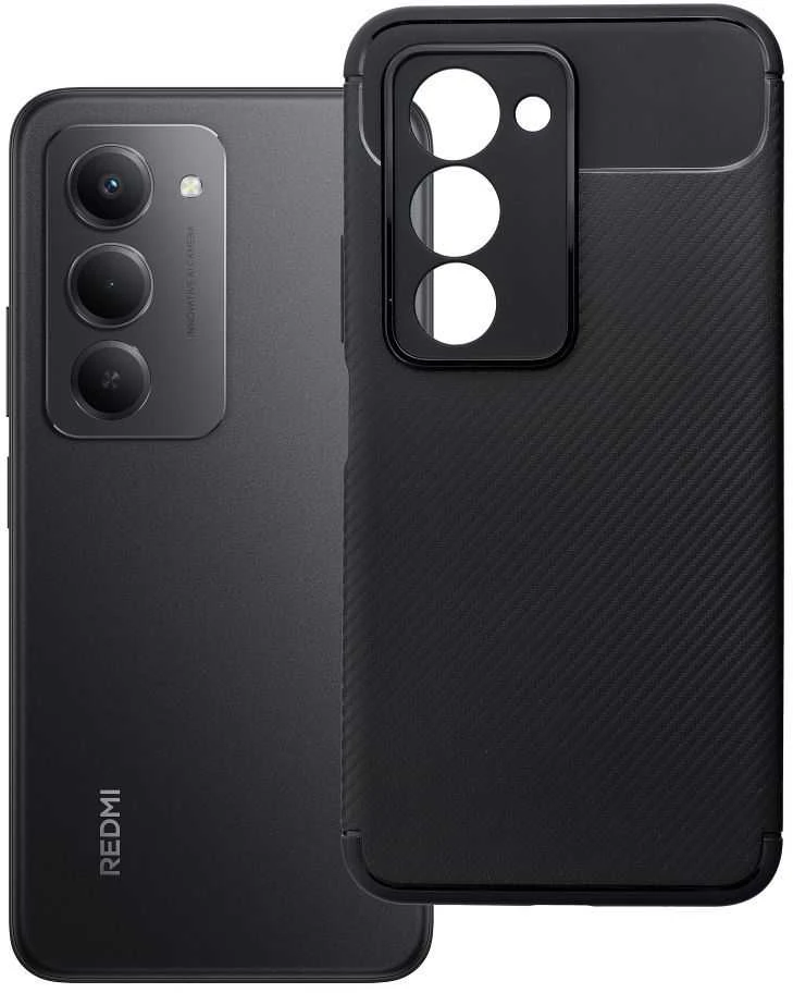 Oem CARBON PREMIUM dėklas XIAOMI Redmi 15 4G / 15 5G (171,1 mm) juodas