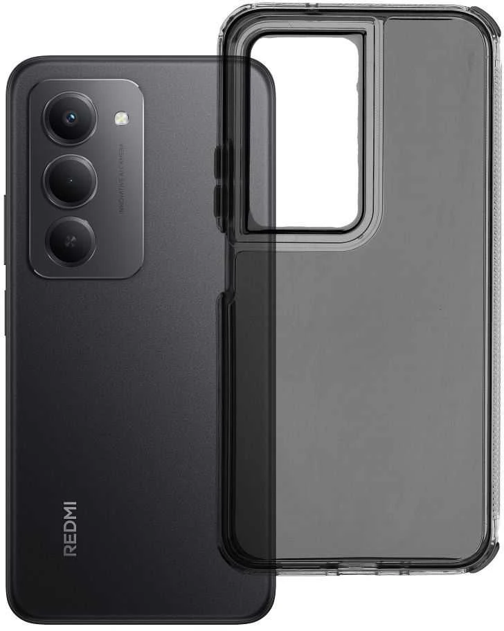 Oem MATRIX CLEAR dėklas, skirtas XIAOMI Redmi 15 4G / 5G (169 mm), juodas
