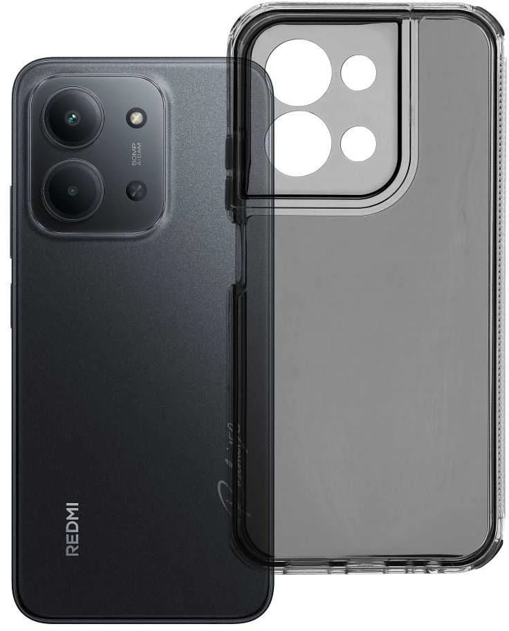 Oem MATRIX CLEAR dėklas, skirtas XIAOMI Redmi 15C, juodas