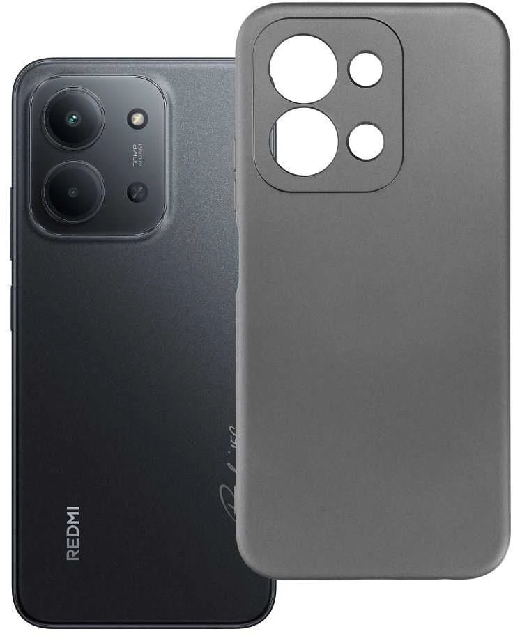 Oem METALINIS dėklas, skirtas XIAOMI Redmi 15C, pilkas