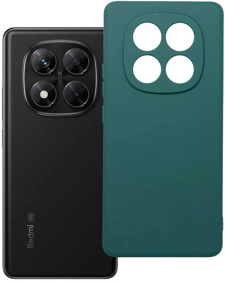 Oem Matinis dėklas skirtas Xiaomi Redmi Note 14 PRO 4G žalios spalvos