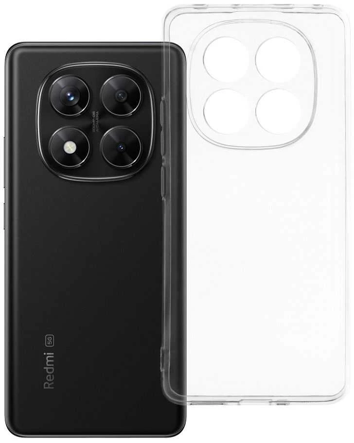 Oem CLEAR Dėklas 2 mm skirtas Xiaomi Redmi Note 14 Pro 5G / 14 Pro Plus 5G (camera protection) skaidrus