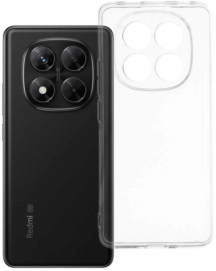 Oem CLEAR dėklas 2 mm BOX skirtas Xiaomi Redmi Note 14 Pro 5G / 14 Pro Plus 5G skaidrus