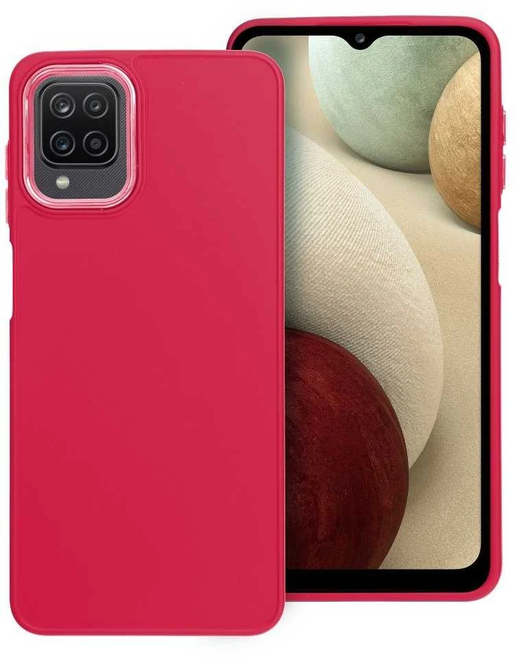 Oem FRAME dėklas skirtas Samsung Galaxy A12 / M12 magenta