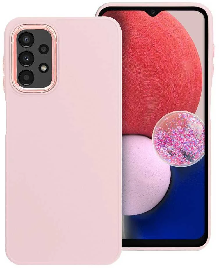 Oem FRAME dėklas skirtas Samsung Galaxy A13 4G powder rožinės spalvos